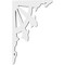 Ekena Millwork Riley Architectural Grade PVC Bracket, 5/8"W X 5"D X 8"H BKTP01X05X08RL - alternate 4